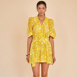 Hunter Bell Charlie Silk Dress size L NWT